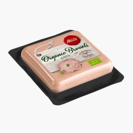 Pate de porc Brussels, ecologic 80g