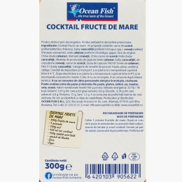 Cocktail fructe de mare, decongelat 300g