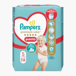 Scutece chiloțel Premium Care Pants, mărimea 5, 11-17kg, 20 buc