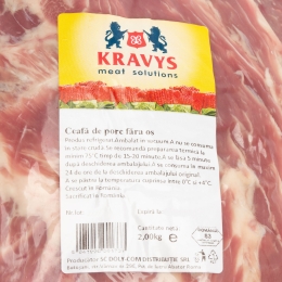 Ceafă de porc fără os întreagă 2kg