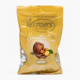 Mini ouă ciocolată cu lapte și cremă de alune 115g