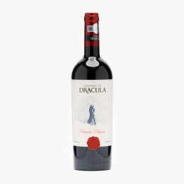 Vin roșu sec Legend of Dracula Fetească Neagră, 14%, 0.75l