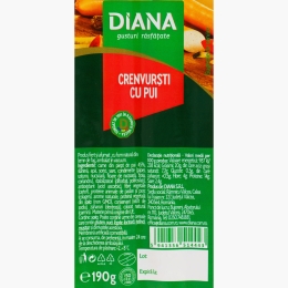Crenvurști pui 190g