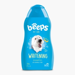 Șampon pentru câini cu blana albă, cu extract de mușețel, 502ml