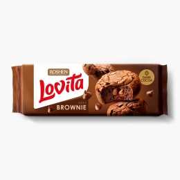 Biscuiți cu cacao Lovita brownie 152g