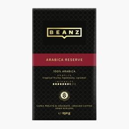 Arabica Reserve 250g, cafea prăjită și măcinată