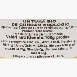 Untură de curcan eco 200g