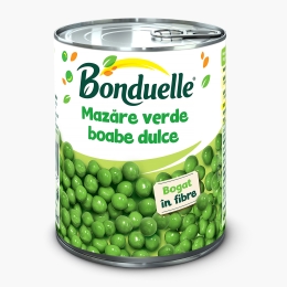 Mazăre verde boabe dulce 800g