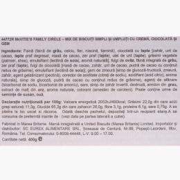 Biscuiți asortați Family Circle, 400g