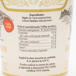 Iaurt 2.8% grăsime, 375g