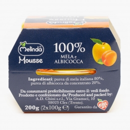 Mousse de mere și caise 200g (2x100g)