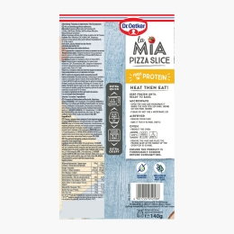 Pizza baghetă cu salam și mozzarella La Mia Slice Beef Salami 140g