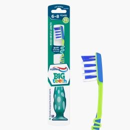 Periuță de dinți pentru copii Big Teeth, 6-8 ani