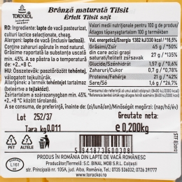 Brânză maturată Tilsit 200g