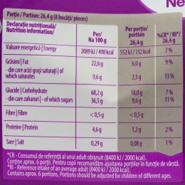 Napolitane Original cu vanilie 160g
