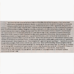 Mix eco universal de făinuri fără gluten 800g