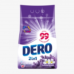 Detergent de rufe pudră automat 2în1 levănțică și iasomie 60 spălări, 6kg