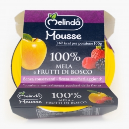 Mousse de mere și fructe de pădure (2x100g) 200g