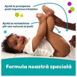 Șervetele umede pentru bebeluși, Fresh Clean, 52 buc