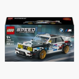 BMW M3 (E30), 77263 Speed Champions, 358 piese, +9 ani