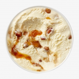 Înghețată cu praline și sos de caramel 81g