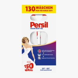 Detergent lichid pentru rufe colorate, 2x65 spălări