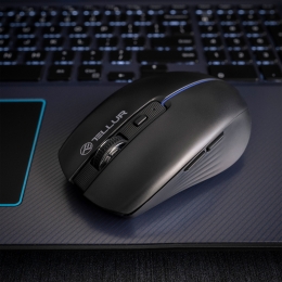Mouse wireless Silent Click, negru