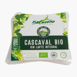 Cașcaval eco din lapte integral, 200g