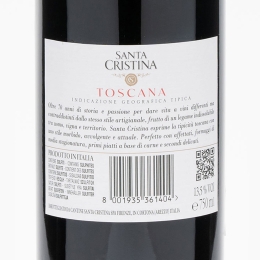 Vin roșu sec Sangiovese & Syrah & Merlot, 13.5%, 750ml