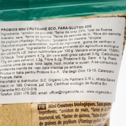 Mici crutoane eco, fără gluten 40g