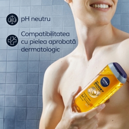 Gel de duș bărbați Boost 3în1, pentru corp, față și păr 0.5l