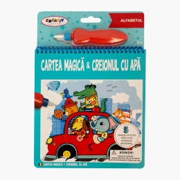 Cartea magică & Creionul cu apă, Alfabetul