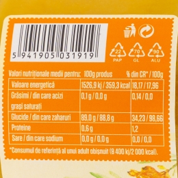 Miere cremă ecologică cu cătină 300g