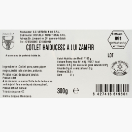 Cotlet haiducesc a lui Zamfir 300g