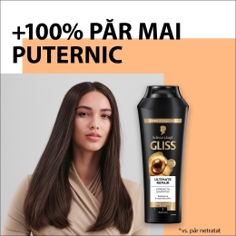 Șampon pentru păr uscat și extrem de degradat Ultimate Repair 0.25l