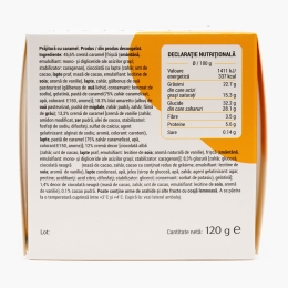 Prăjitură cu caramel, 120g