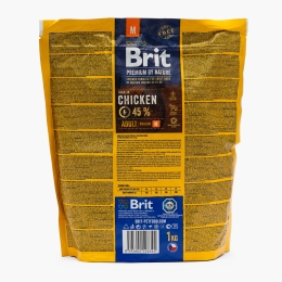Hrană uscată premium pentru câini adult medium M (10-25kg), cu pui, 1kg