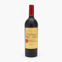 Vin roșu sec Bordeaux Reserve de Monsieur Louis, 14%, 0.75l