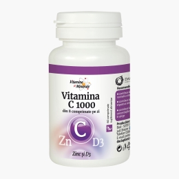 Vitamina C1000 cu zinc și D3, 60 comprimante