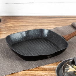 Tigaie grill Rosewood, inducție, 28 cm
