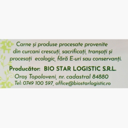 Frigărui din pulpă de curcan eco 150g