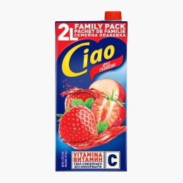 Băutură necarbogazoasă cu mere și căpșuni, 2l