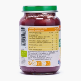 Piure ECO de mere și afine pentru copii, +5 luni, 190g