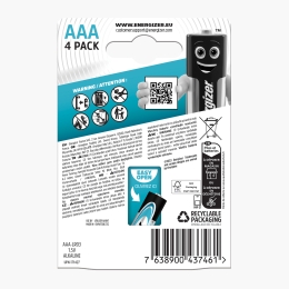 Baterii alcaline Max Plus AAA E92 LR03/4BP, 4 buc