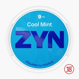 Cool Mint, format subțire 9mg