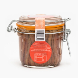 File de anșoa în ulei de semințe de floarea-soarelui 230g