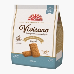 Biscuiți integrali, fără zahăr adăugat 500g