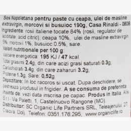 Sos pentru paste Napoletana 190g
