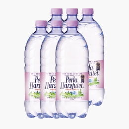 Apă minerală naturală plată, 6x1l