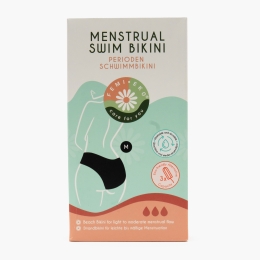 Bikini menstruali înot, mărimea M, negru